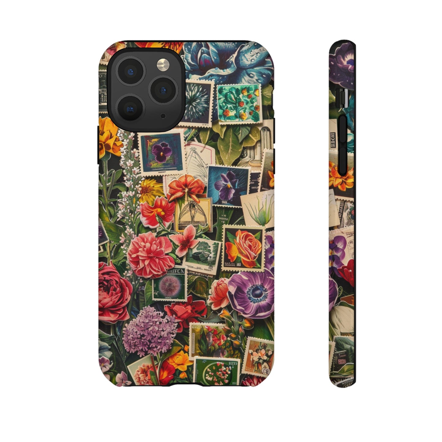 Vintage Floral Stamps Phone Case