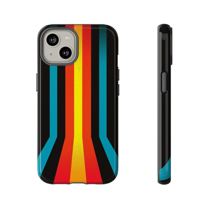 Retro Lines 1980s Flashback Phone Case