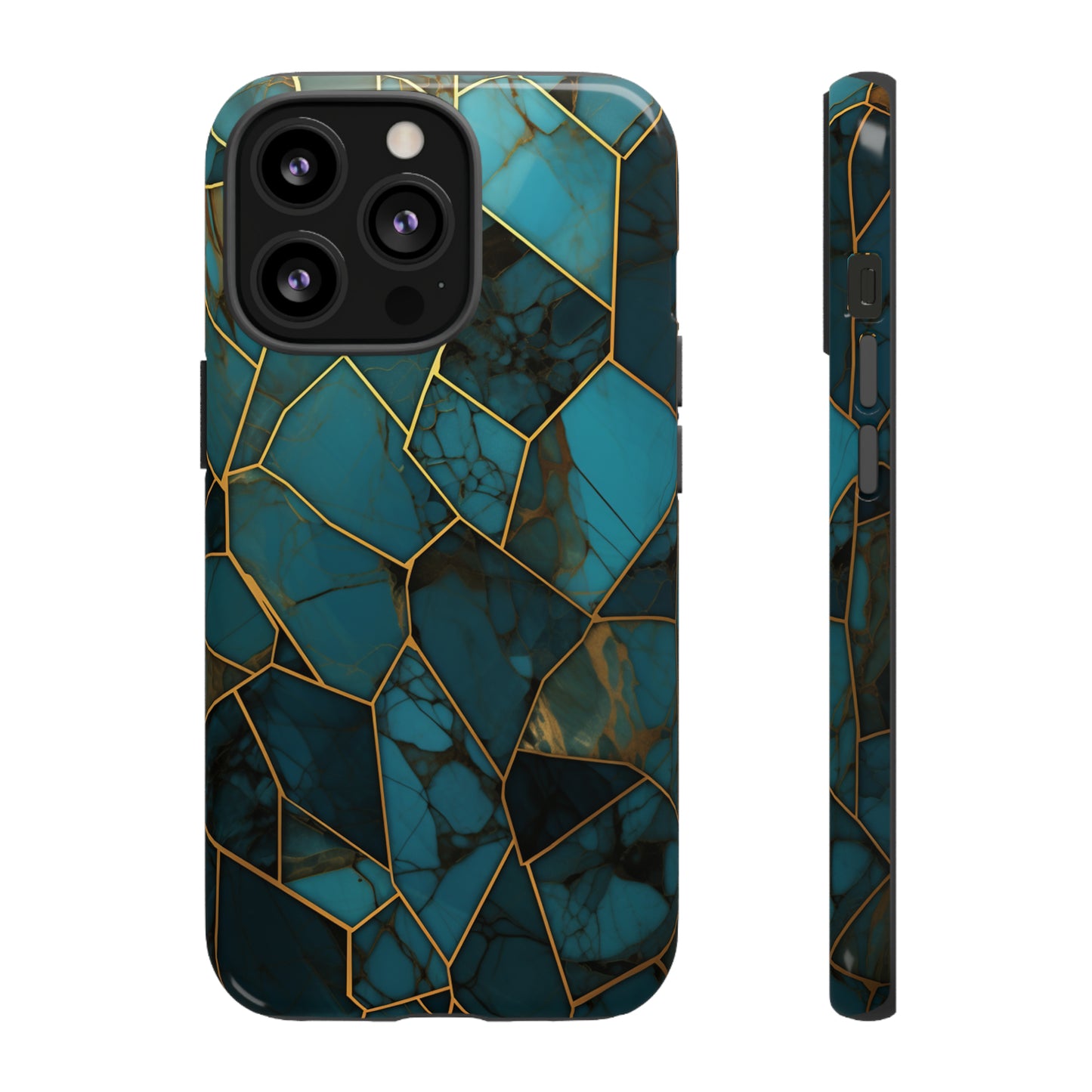 Abstract Mosaic Phone Case for iPhone 15, 14, Pro Max, 13, 12 & Samsung Galaxy S23, S22, S21, Google Pixel 7