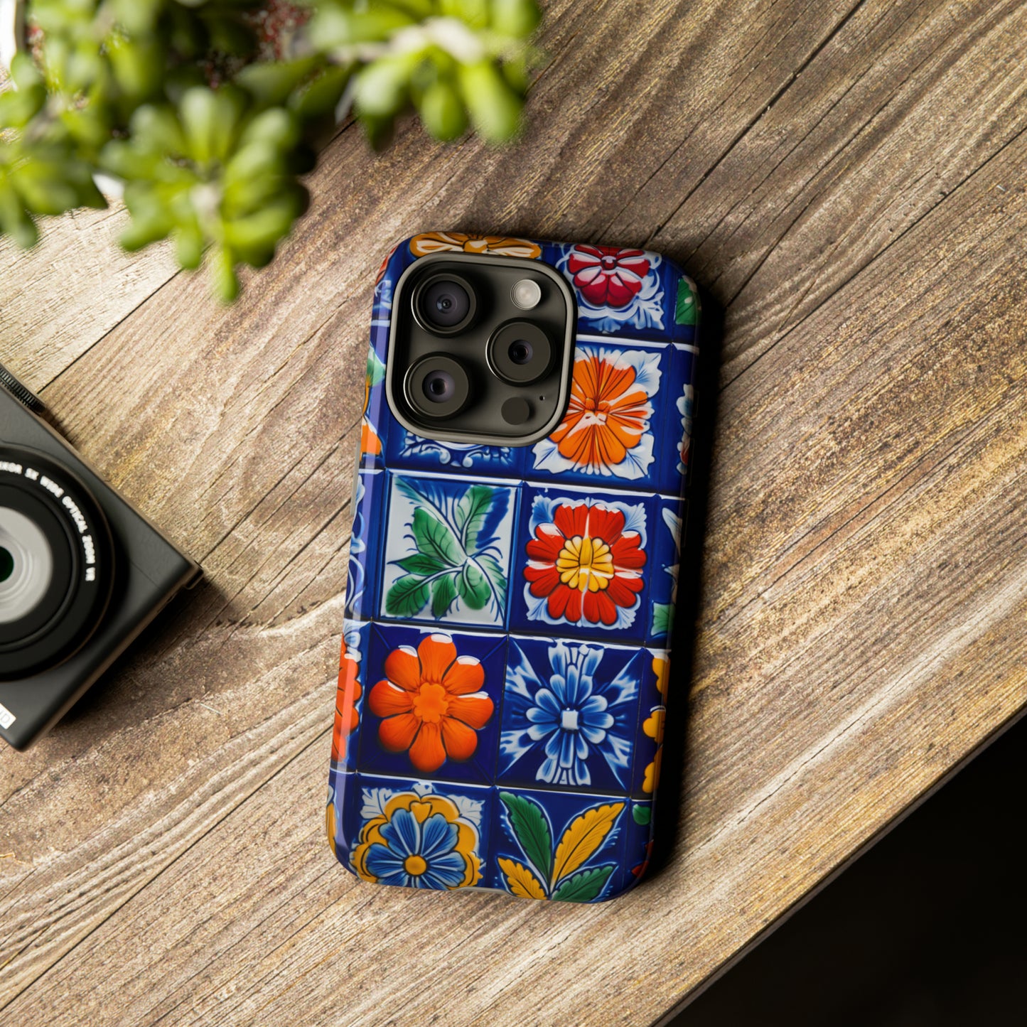 Mexican Tile Floral Art