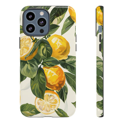 Yellow Lemon Italian  Painting iPhone 13 Case