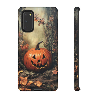 Vintage Style Halloween Jack-o'-Lantern Phone Cover