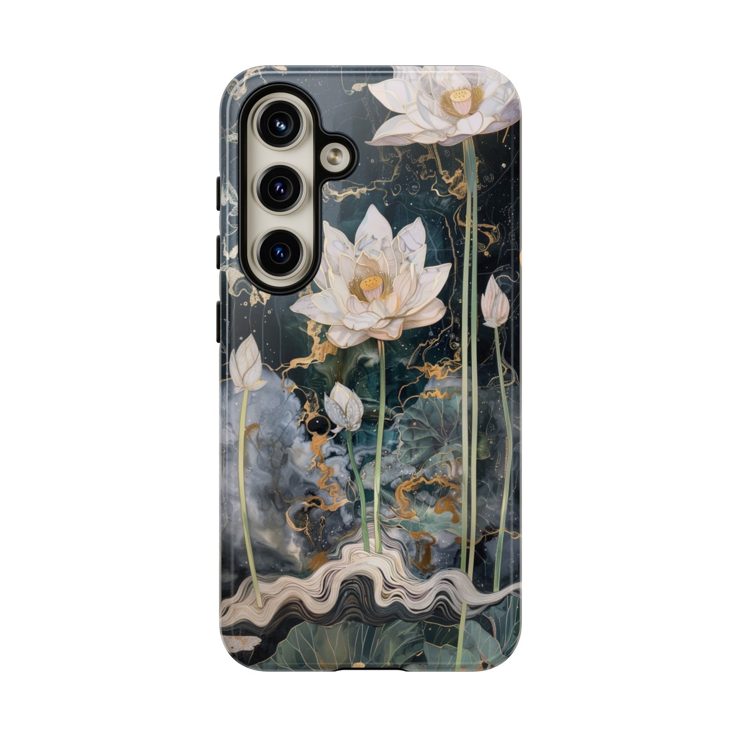 Lotus Floral Zen Art Phone Case