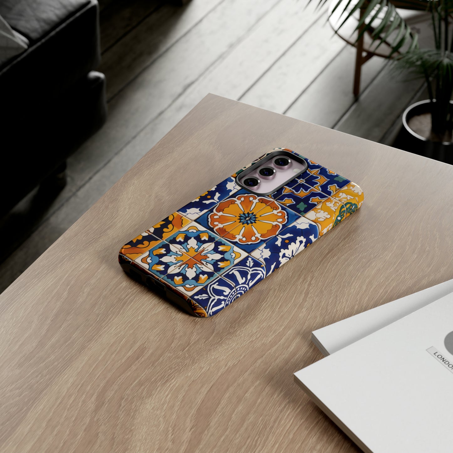 Mexican Tile iPhone Case Colorful Floral Phone Case