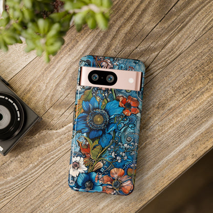 Floral Paisley Explosion Phone Case