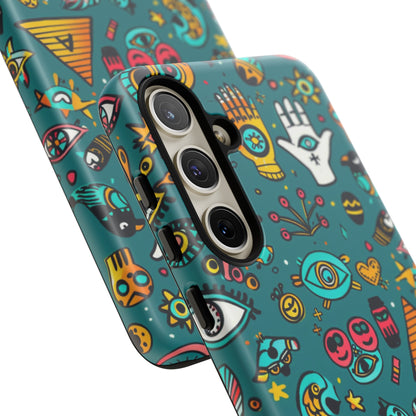 UFOs and Ancient Egypt Talisman Collage Phone Case