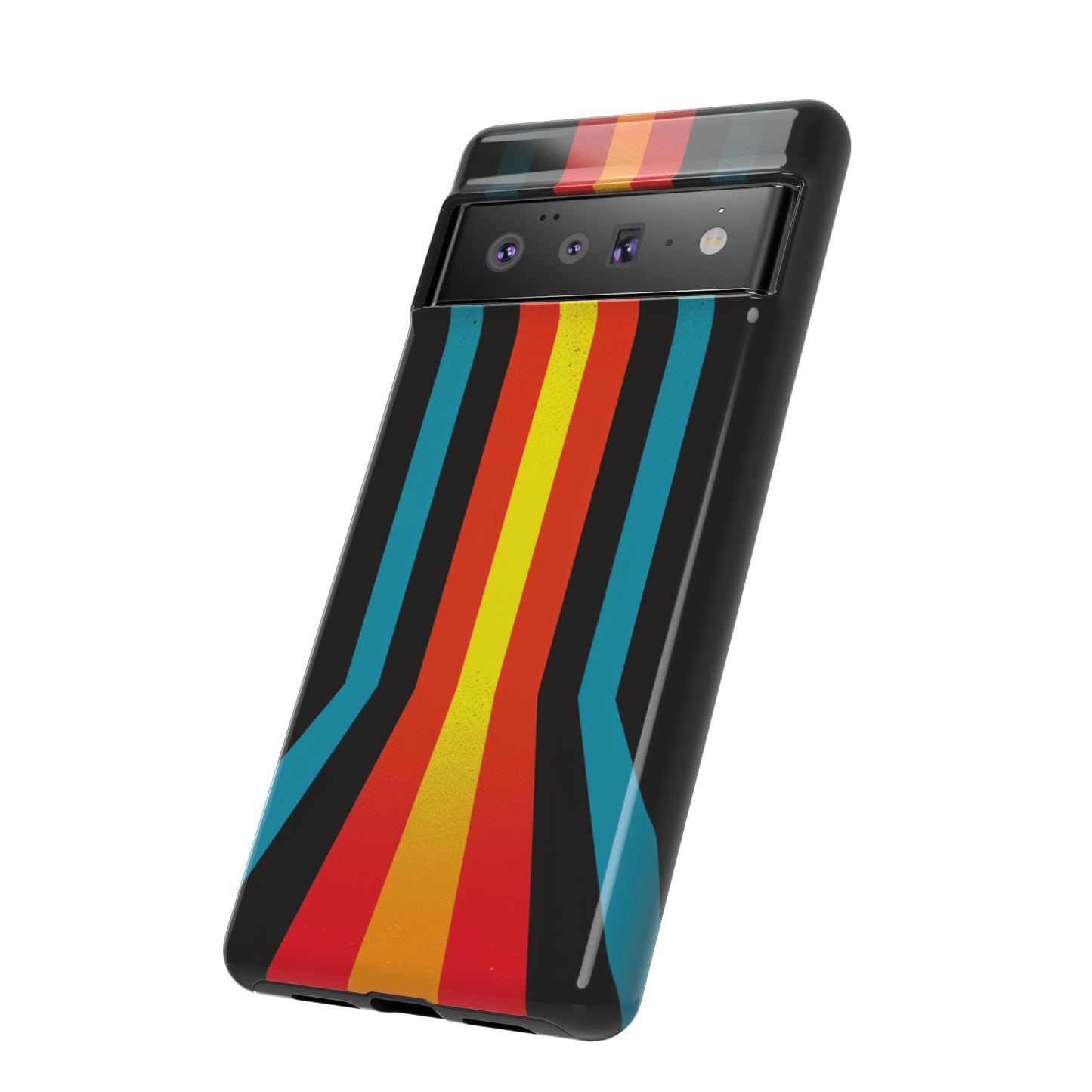 Retro Lines 1980s Flashback Phone Case