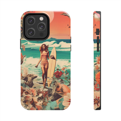 Summertime Beach Time iPhone Tough Case | Embrace the Coastal Vibe with Reliable Protection