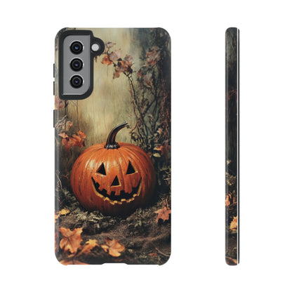 Vintage Style Halloween Jack-o'-Lantern Phone Cover