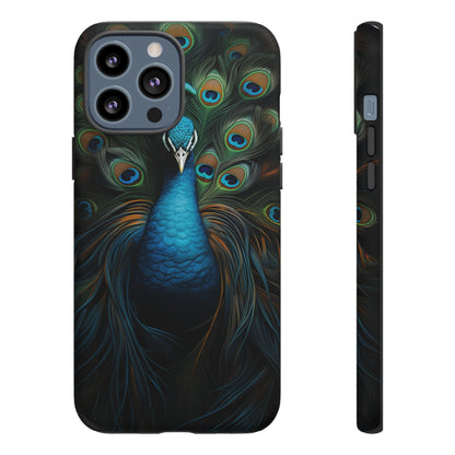 Peacock Feathers iPhone Case - A Timeless Symbol of Elegance for Google Pixel, iPhone, and Samsung Cases