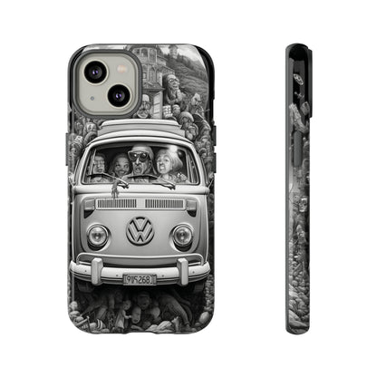 Vintage VW Camper Van iPhone Case