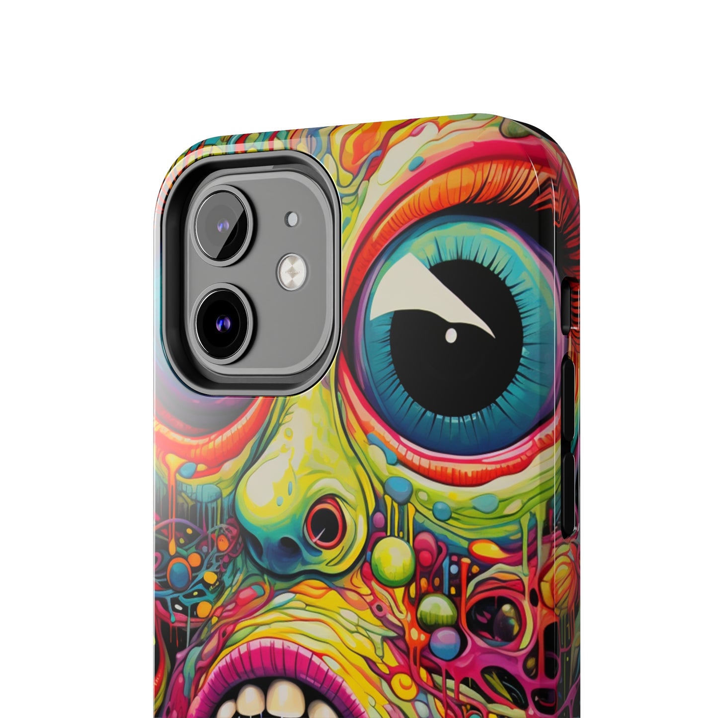 Trippy Hippie Acid Drop: Vibrant Swirls & Dazzling Colors | Tough iPhone Case