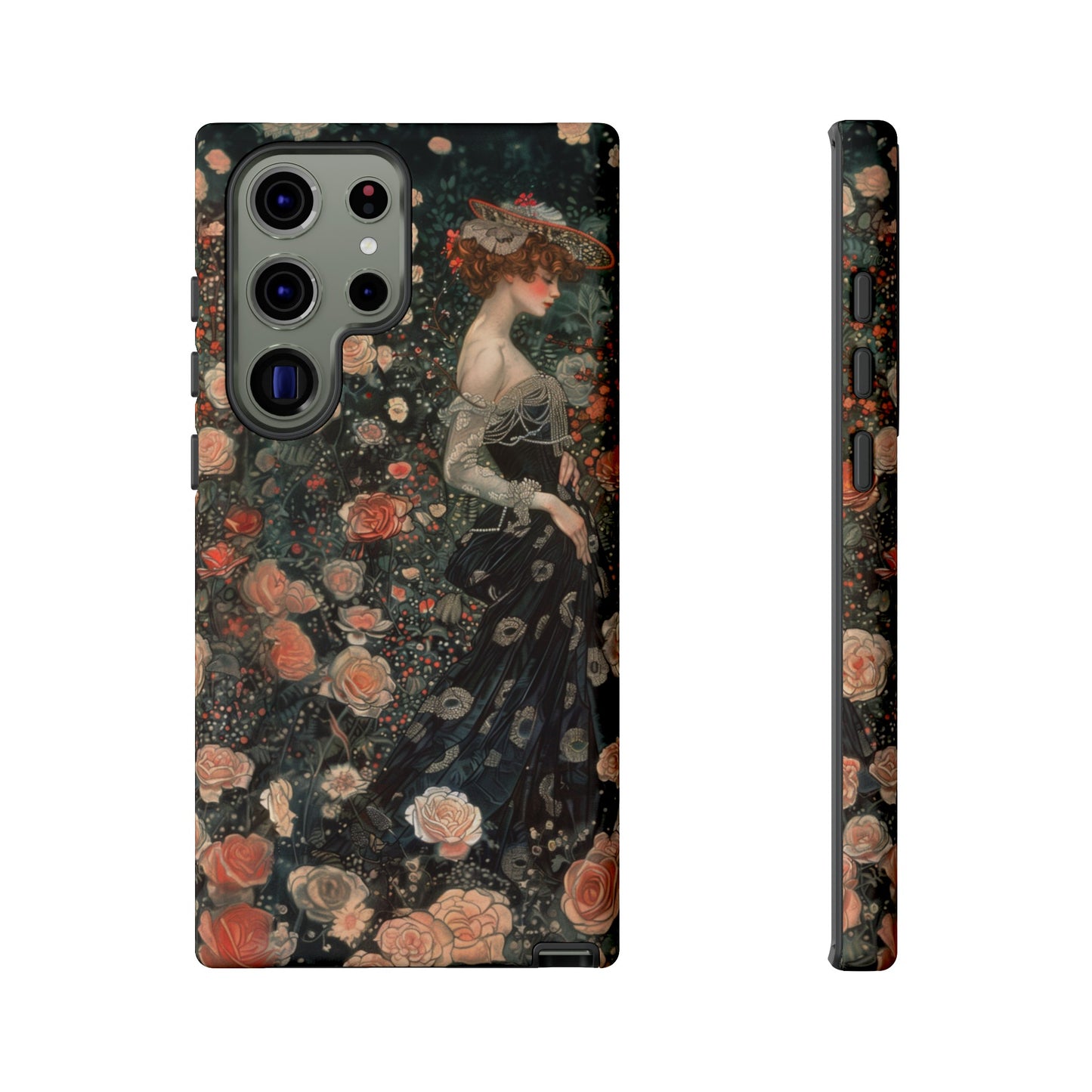 Art Nouveau French Floral Beauty Painting Phone Case