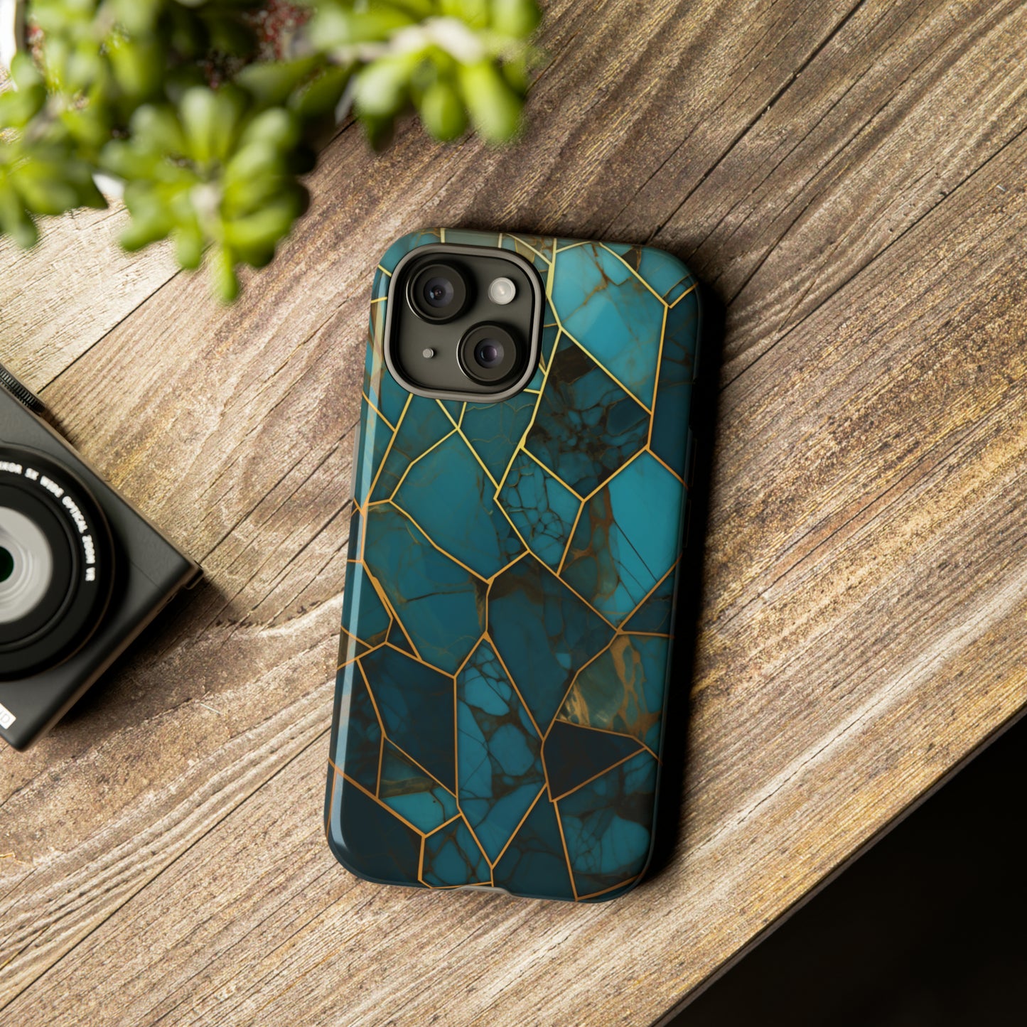 Abstract Mosaic Phone Case for iPhone 15, 14, Pro Max, 13, 12 & Samsung Galaxy S23, S22, S21, Google Pixel 7