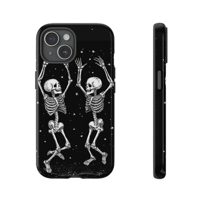 Halloween Dancing Skeletons iPhone Case