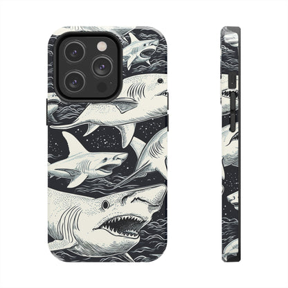 Shark Design | Swimming with the Sharks Aquatic Adventure iPhone 13 Case