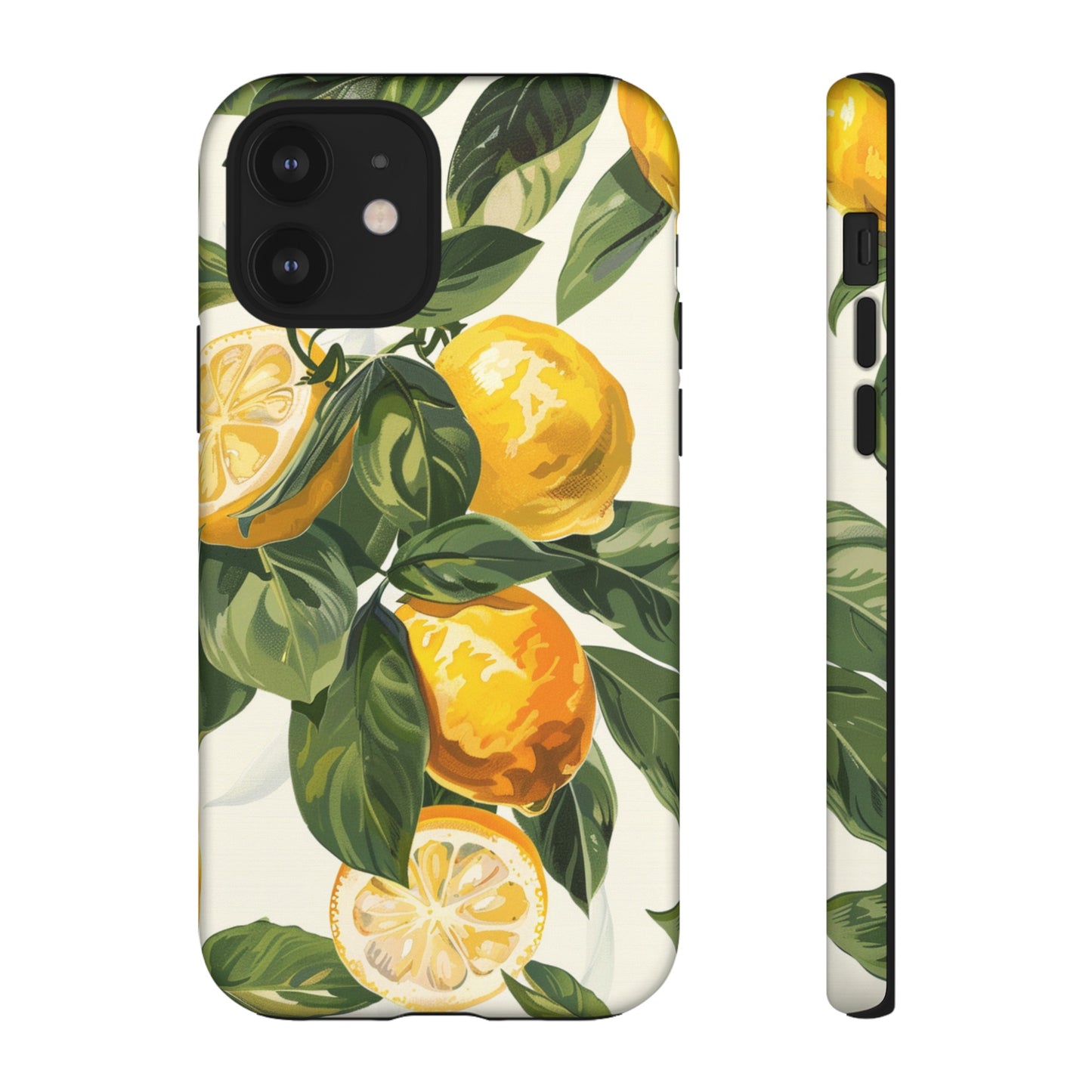 Yellow Lemon Italian  Painting iPhone 13 Case