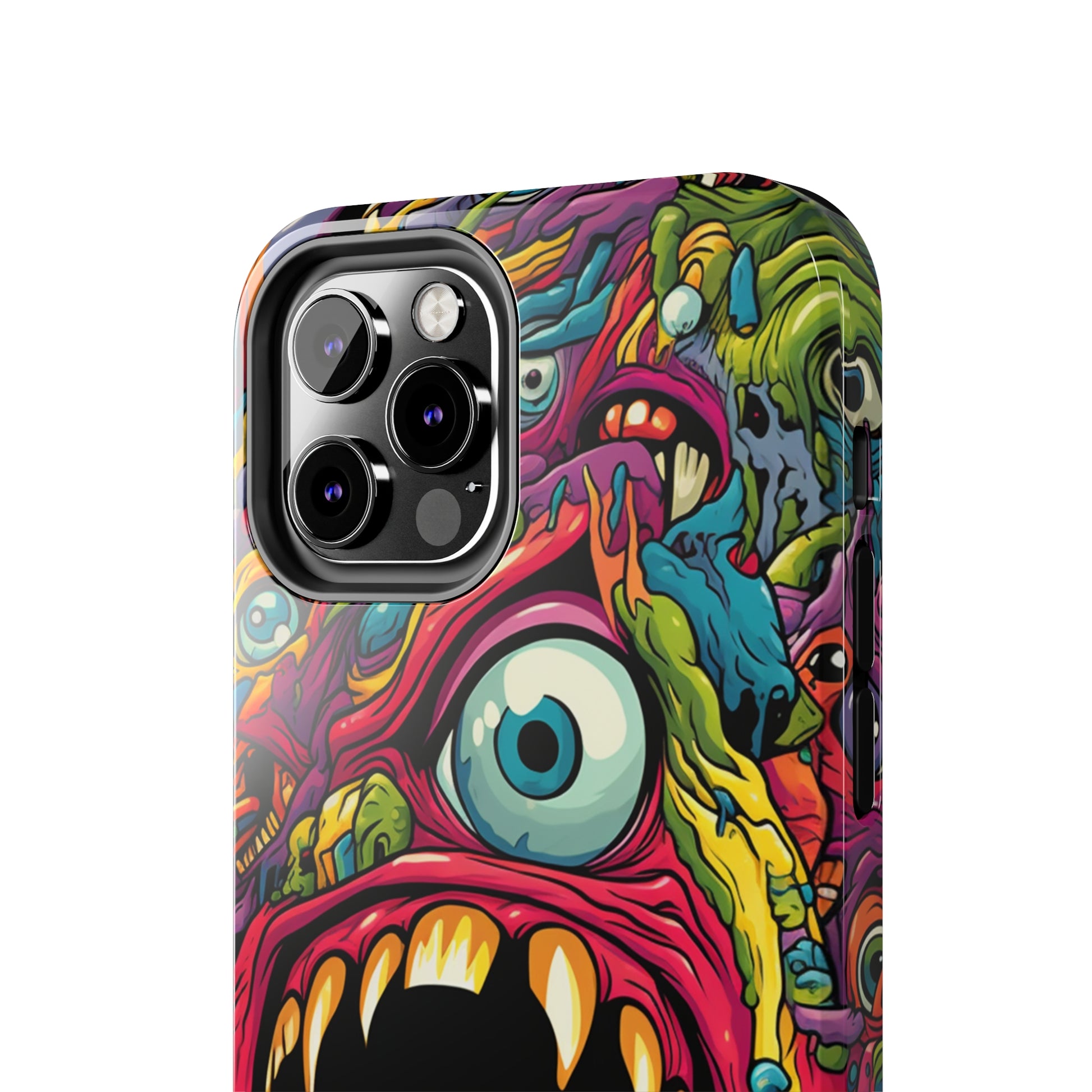 Abstract dreamscape with lurking monsters phone accessory