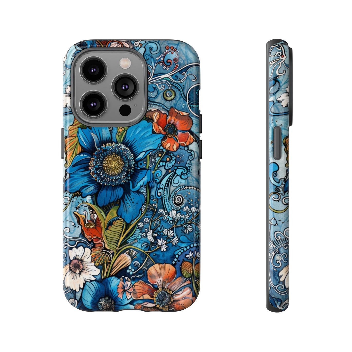 Floral Paisley Explosion Phone Case