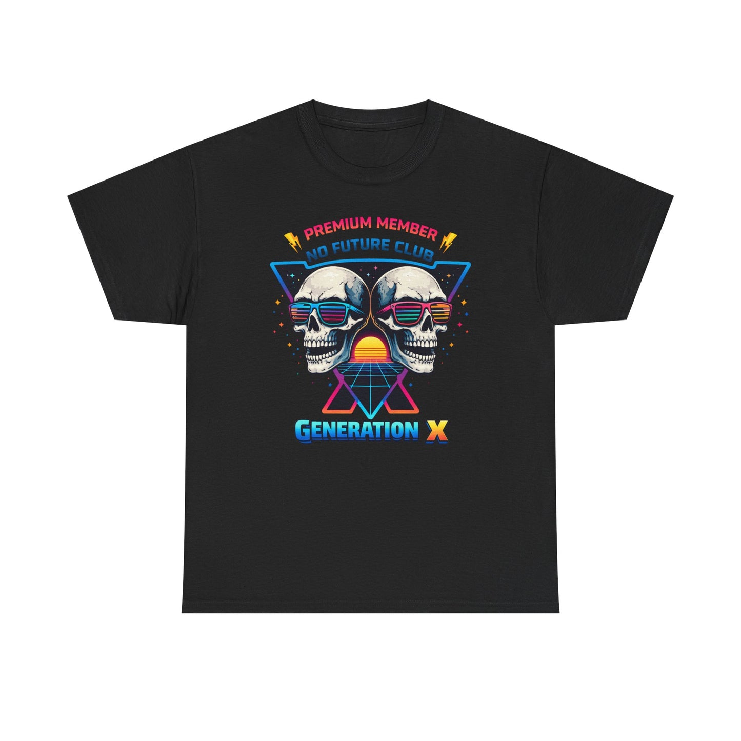 gen x pride skull t shirt