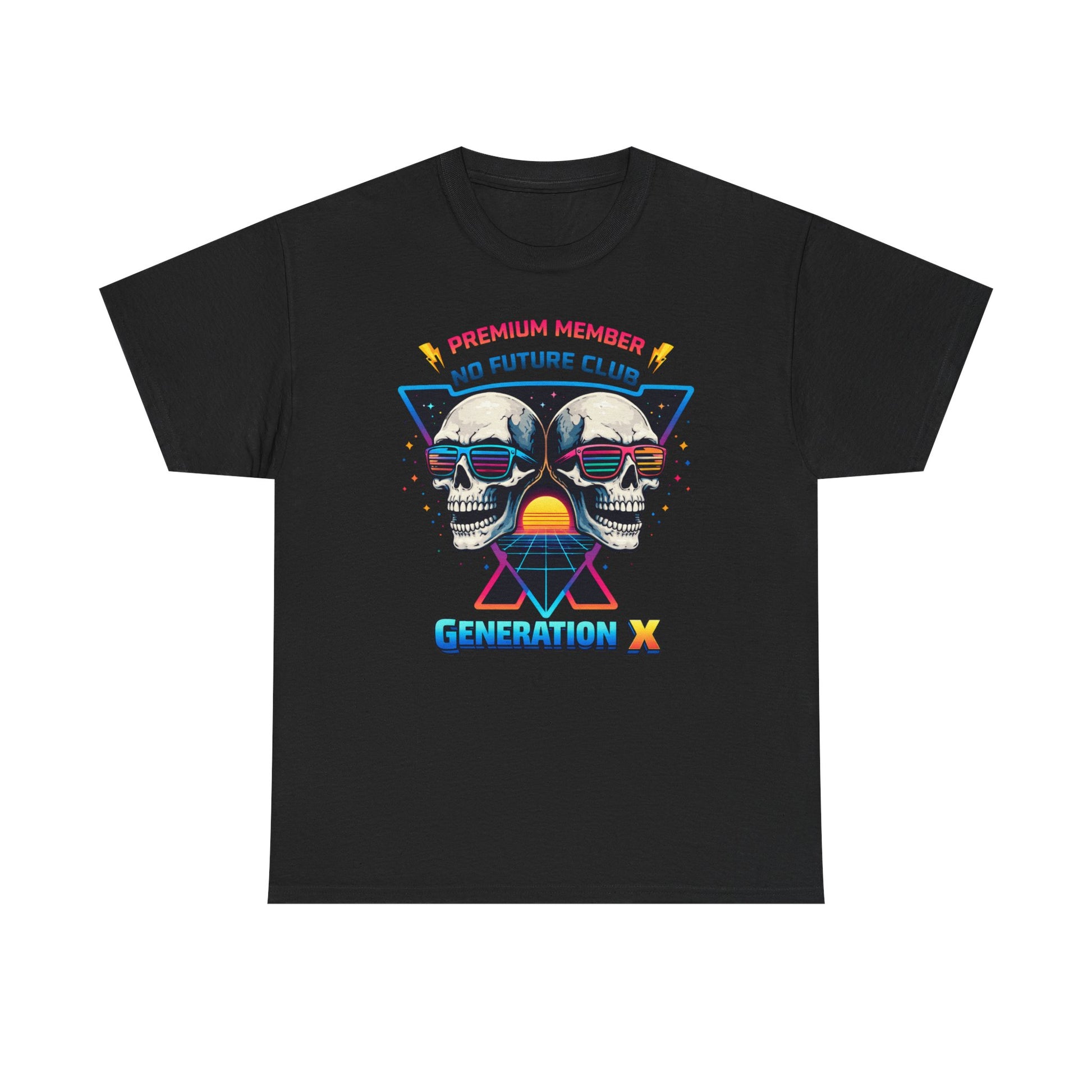 gen x pride skull t shirt