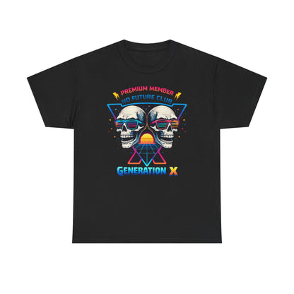 gen x pride skull t shirt