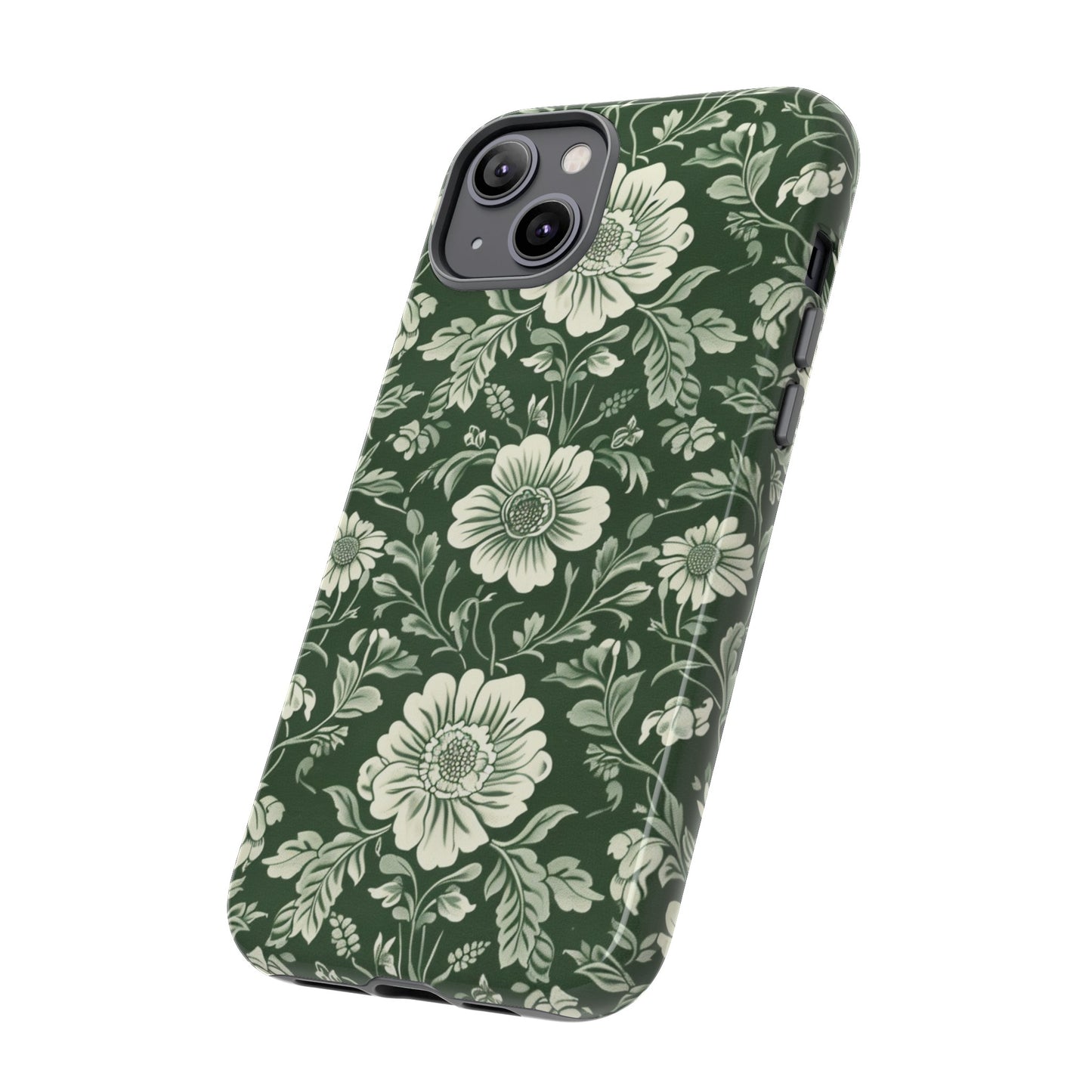 Floral Sage Green Wildflower Phone Case