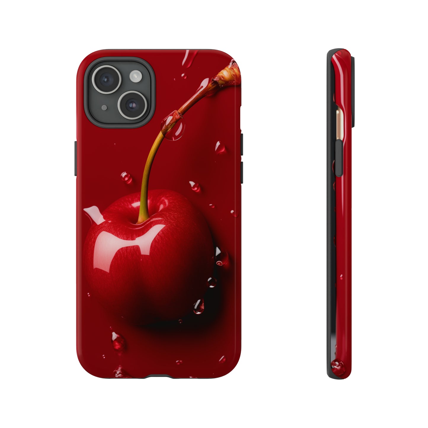 Unique Cherry Bomb Design Phone Case