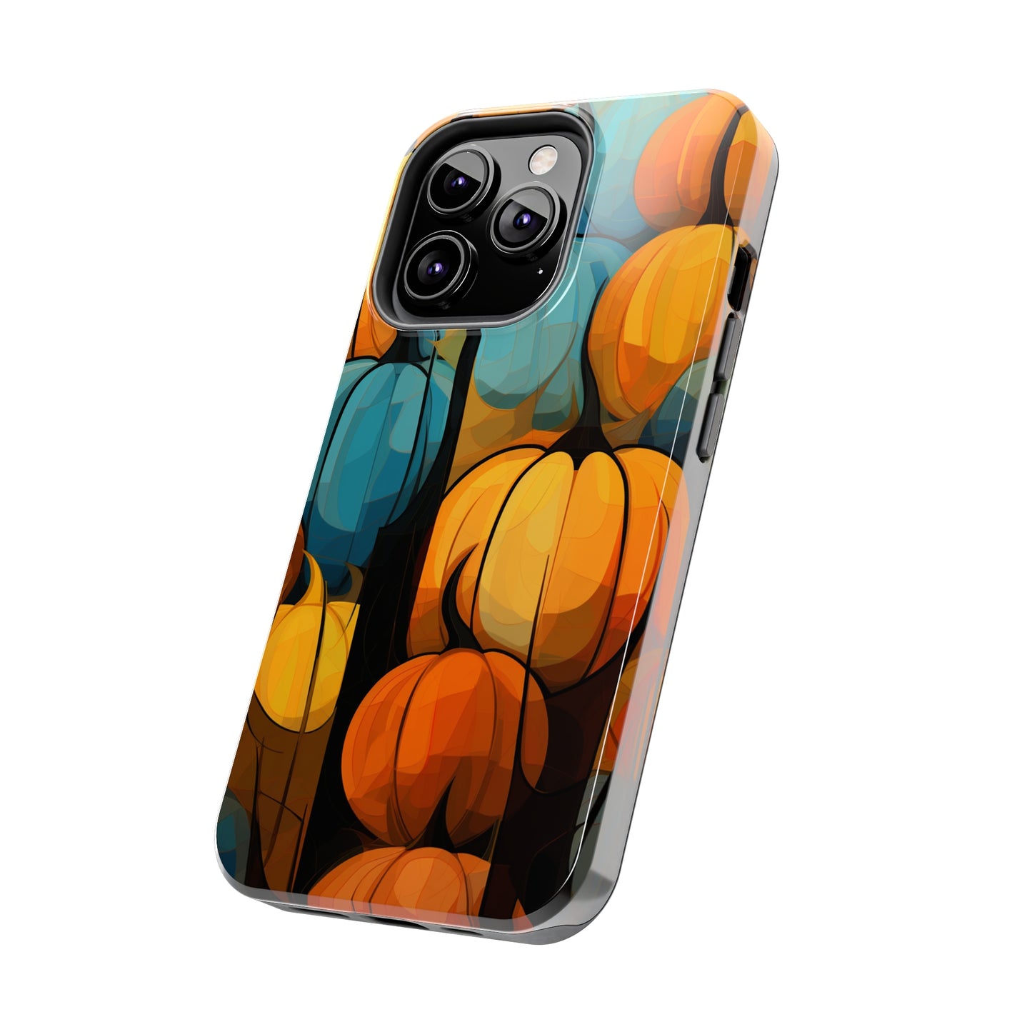 Halloween Fall Pumpkins iPhone Case | Embrace the Spooky Autumn Vibes