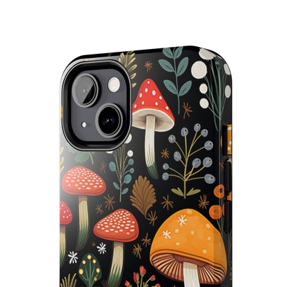 Psychedelic Magic Mushrooms Phone Case | Dive into Vintage Vibes