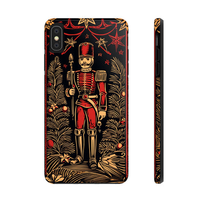 Guardian of Yuletides Past: Vintage Christmas Toy Soldier | Tough iPhone Case