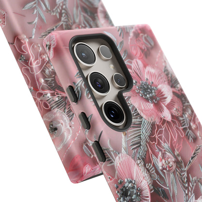 Coquette Aesthetic Floral Art Phone Case