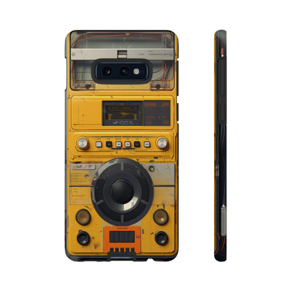 Cyberpunk Techno Gadget Walkman: Premium Phone Tough Case for iPhone, Samsung Galaxy, and Google Pixel