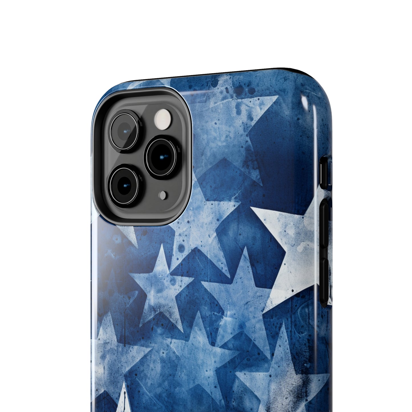 Starry Nights: Denim Dreams | Celestial Star-Patterned iPhone Case