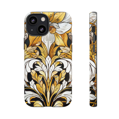 Art Deco Stained Glass floral Phone Case