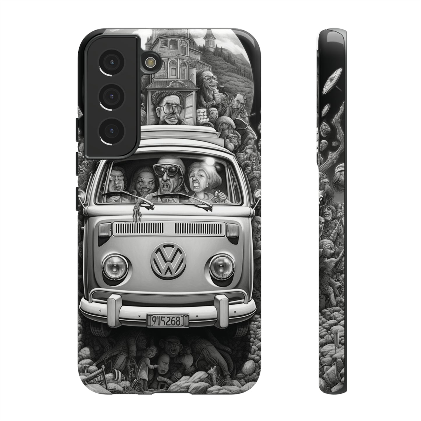 Vintage VW Camper Van iPhone Case