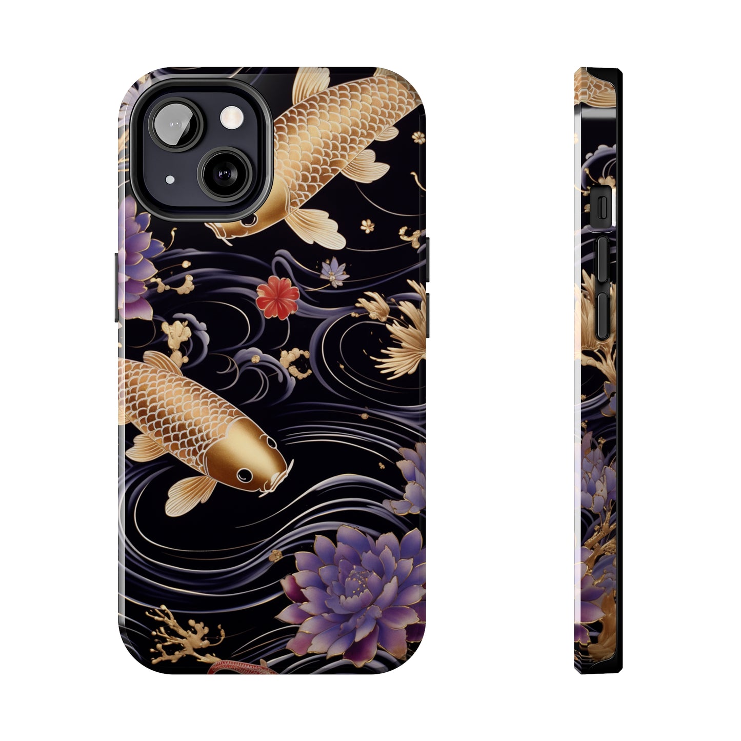 Ephemeral Beauty: Koi Fish Artistry | Japanese Inspired iPhone Case