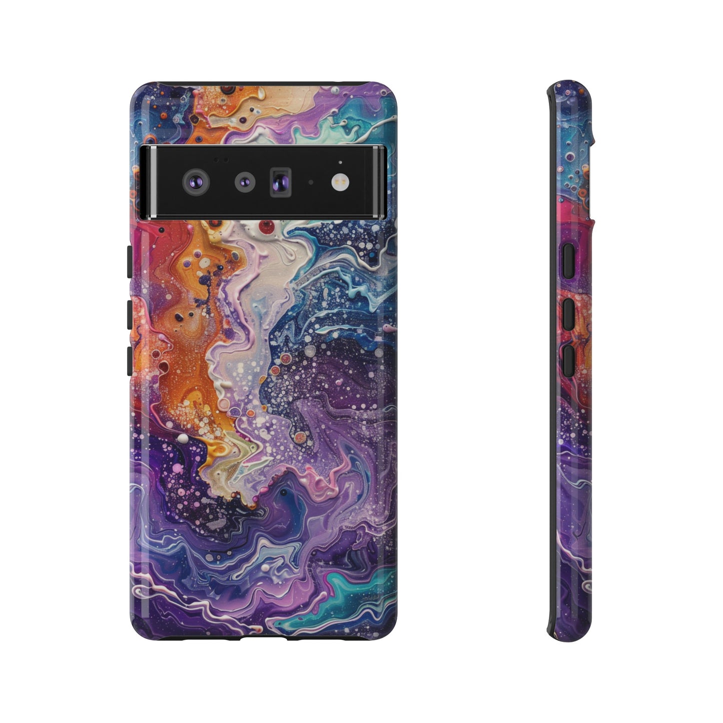 Trippy Psychedelic Color Waves Phone Case