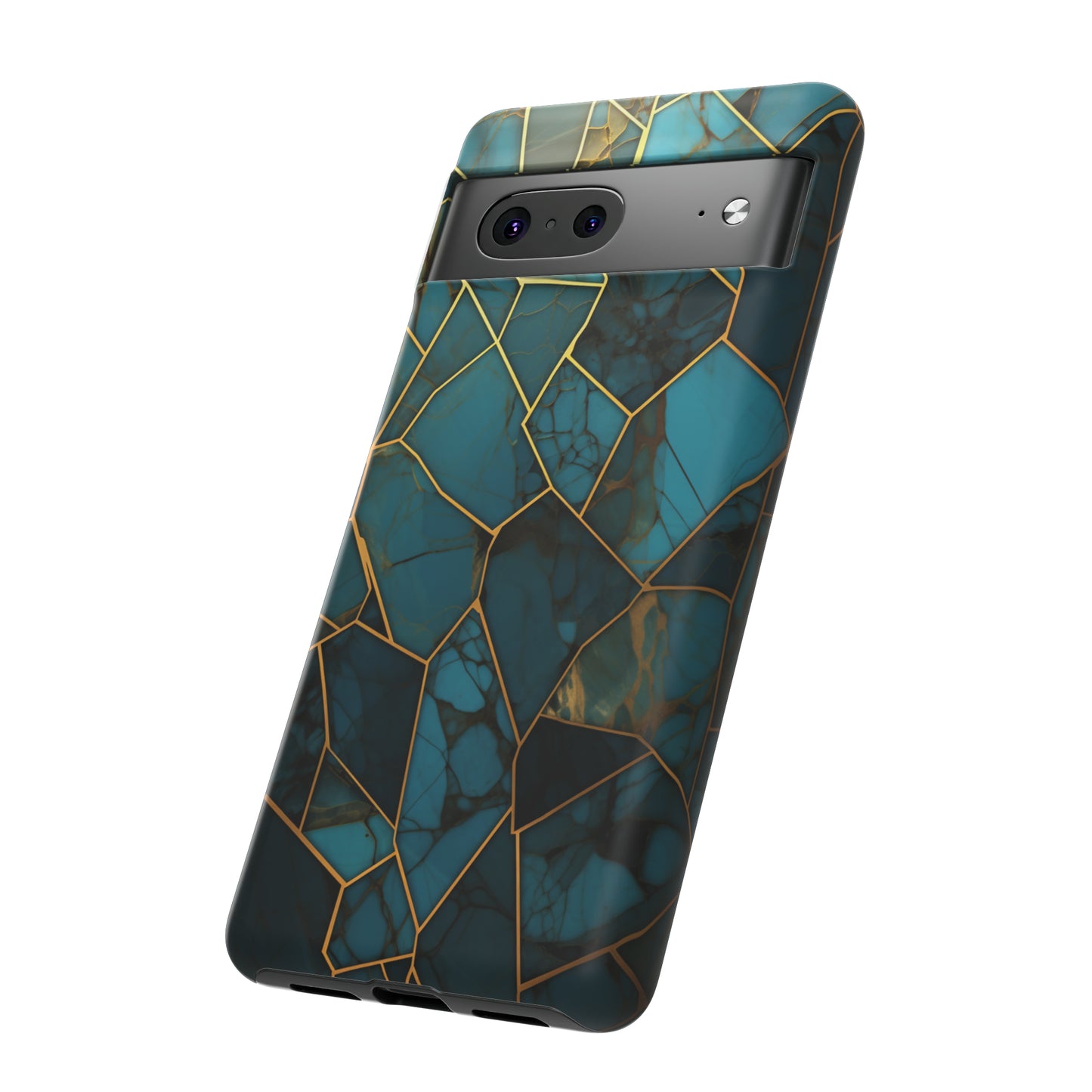 Abstract Mosaic Phone Case for iPhone 15, 14, Pro Max, 13, 12 & Samsung Galaxy S23, S22, S21, Google Pixel 7