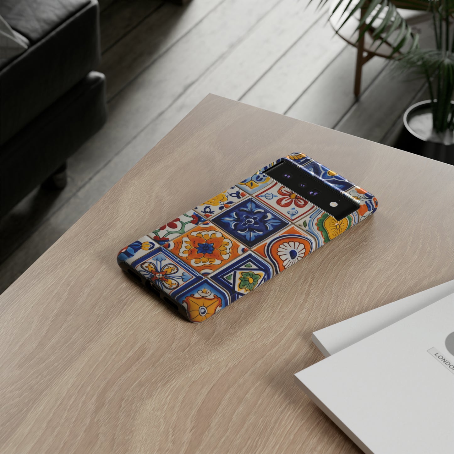 Mexican Talavera Tile Phone Case