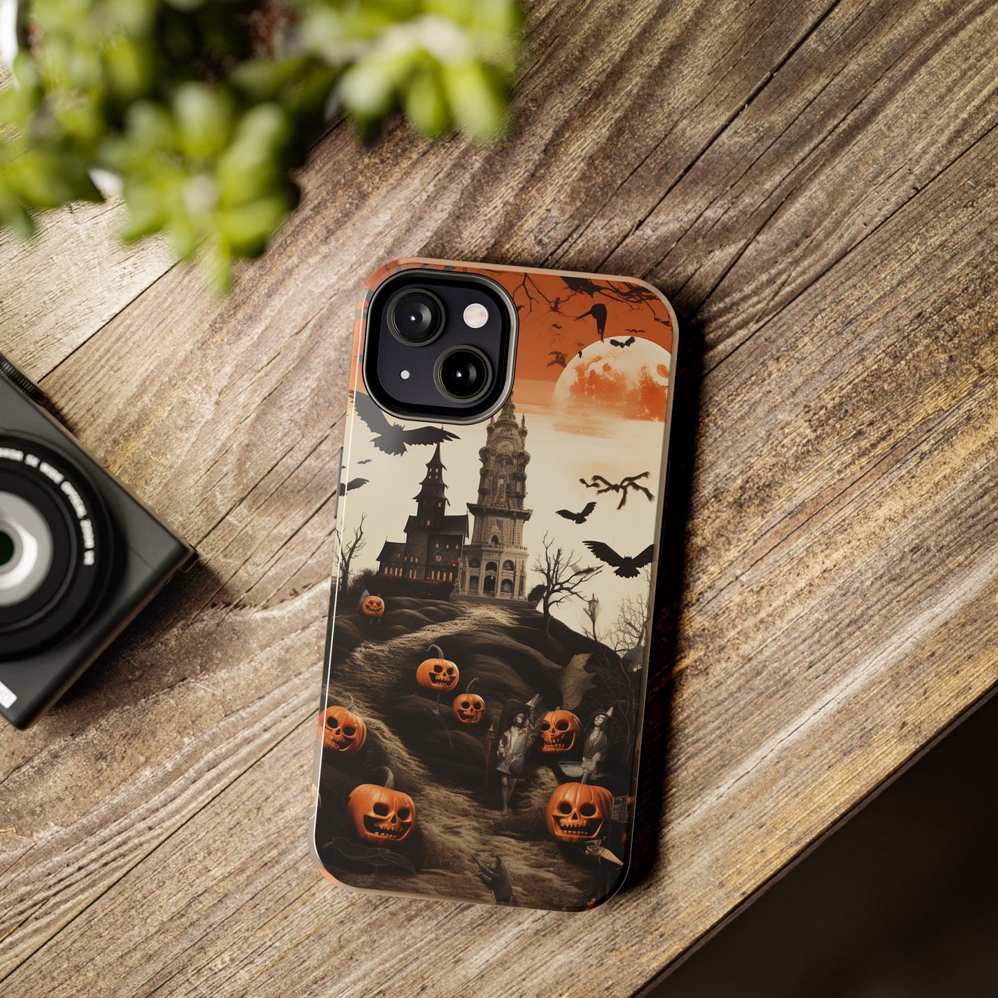 Creepy Halloween iPhone Case | Embrace Spooky Style and Haunting Ambiance