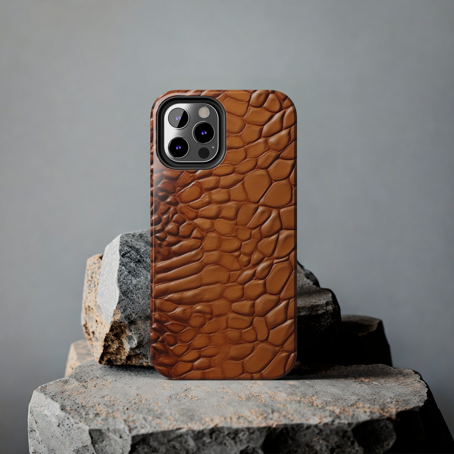 Faux Alligator Skin Textured look and style iPhone Case