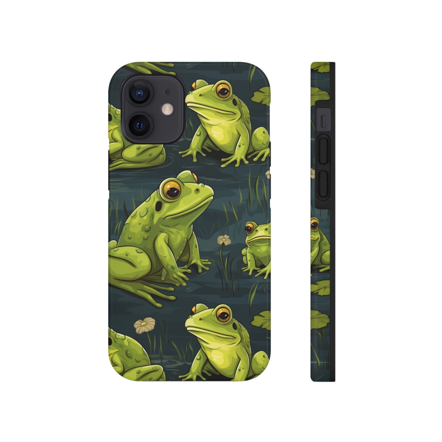 Frogs Tough iPhone Case | Embrace The Reptile Green Style and Reliable Protection