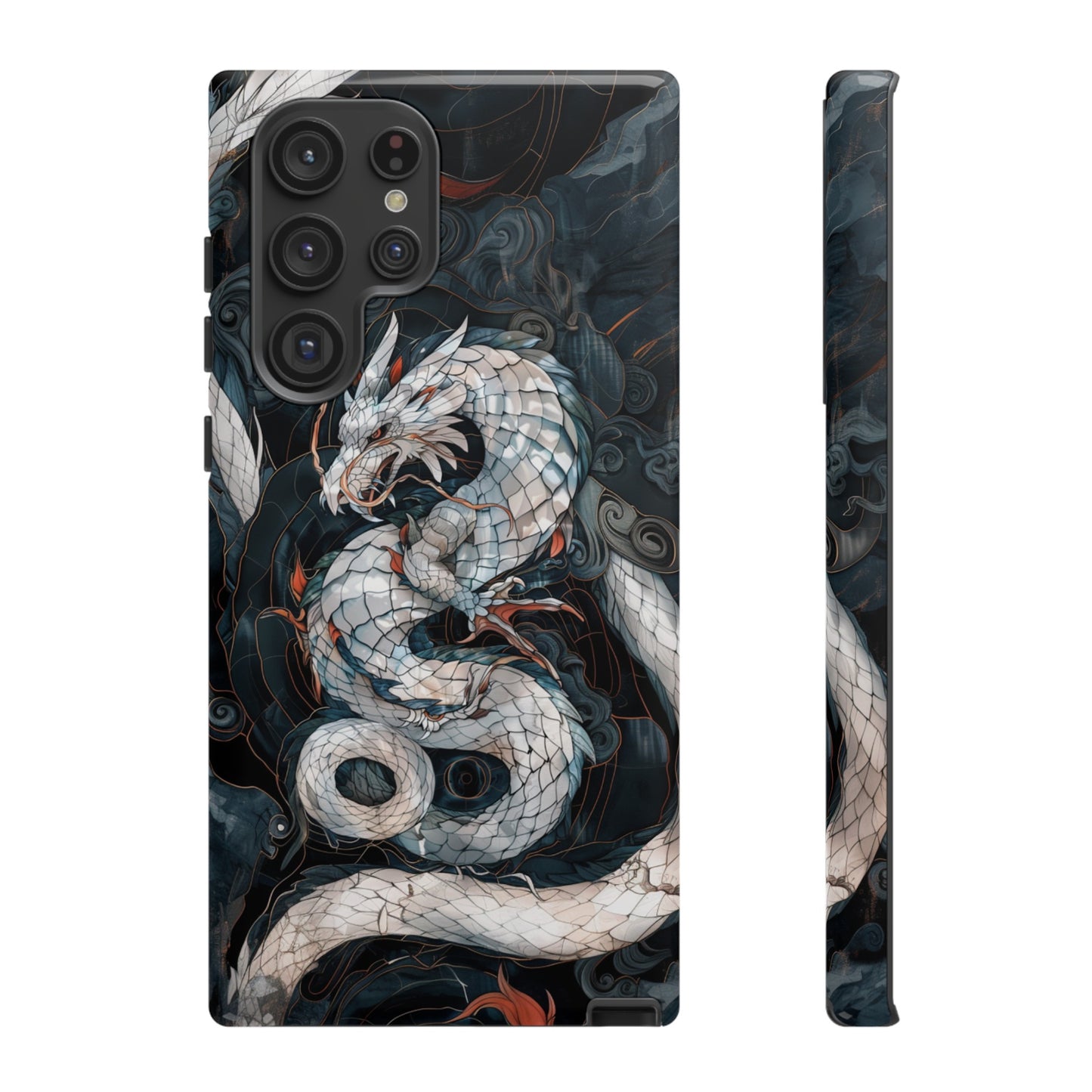 Year of the Dragon Stained Glass Illusion Phone Case