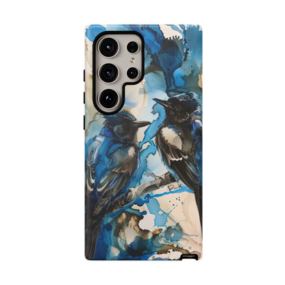 Blue Bird Watercolor Phone Case