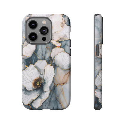 Flowers and Gold Phone Case