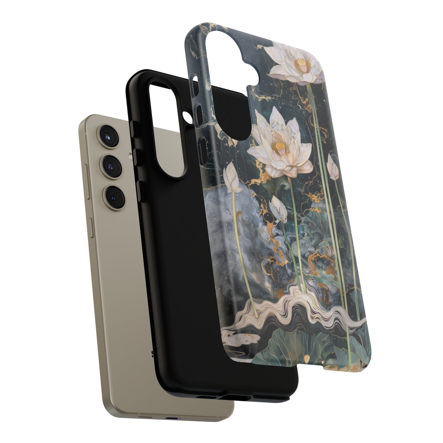 Lotus Floral Zen Art Phone Case