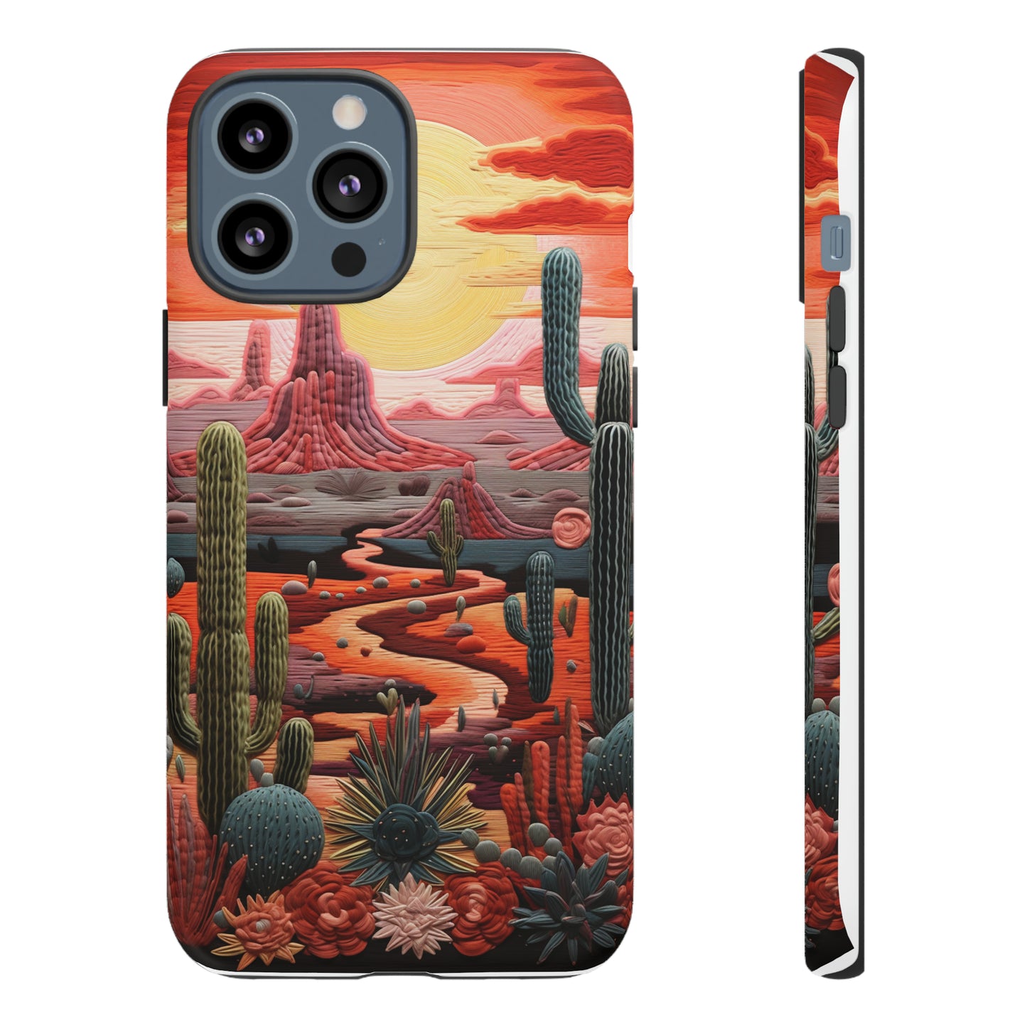 Cactus Desert Sunset Phone Case