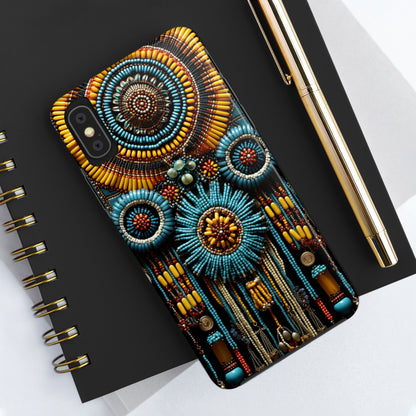 Native American Beadwork iPhone Case | Crafted Elegance with Cultural Heritage