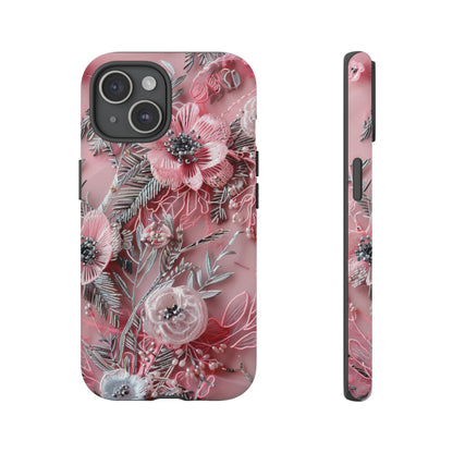 Coquette Aesthetic Floral Art Phone Case